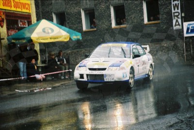 71. Michał Bębenek i Grzegorz Bębenek - Mitsubishi Lancer Evo V  (To zdjęcie w pełnej rozdzielczości możesz kupić na www.kwa-kwa.pl )