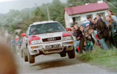 39. Lech Koraszewski i Grzegorz Dudek - Audi S2   (To zdjęcie w pełnej rozdzielczości możesz kupić na www.kwa-kwa.pl )