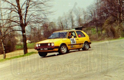 47. Włodzimierz Skrodzki i Maciej Wisławski - VW Golf GTi 16V.   (To zdjęcie w pełnej rozdzielczości możesz kupić na www.kwa-kwa.pl )