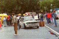 166. Pierre Cesar Baroni i Denis Giraudet - Lancia Integrale HF 16V Evo.   (To zdjęcie w pełnej rozdzielczości możesz kupić na www.kwa-kwa.pl )