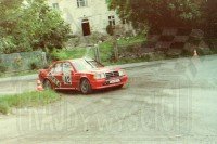 134. Peter H.Rumpfkeil i Gunter Jarecki - Mercedes Benz 190E 2,3-16.   (To zdjęcie w pełnej rozdzielczości możesz kupić na www.kwa-kwa.pl )