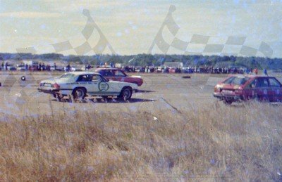 24. Razem z samochodami ratunkowymi startował Jaguar XJRS głównego sponsora Quaker State.   (To zdjęcie w pełnej rozdzielczości możesz kupić na www.kwa-kwa.pl )