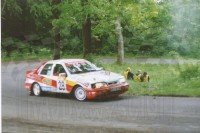 93. Zenon Sawicki i Jarosław Baran - Ford Sierra Saphire Cosworth RS   (To zdjęcie w pełnej rozdzielczości możesz kupić na www.kwa-kwa.pl )