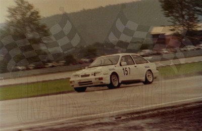 56. Tomasz Dąbrowski - Ford Sierra Cosworth RS.   (To zdjęcie w pełnej rozdzielczości możesz kupić na www.kwa-kwa.pl )