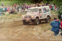 145. E.Barbier i J.Pageau - Land Rover Defender.   (To zdjęcie w pełnej rozdzielczości możesz kupić na www.kwa-kwa.pl )