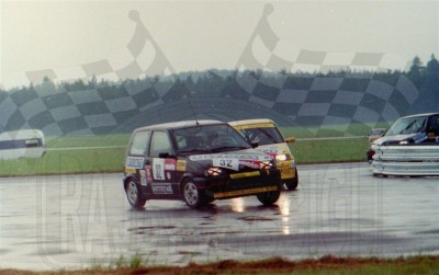 12. Tomasz Oleksiak - Fiat Cinquecento Sporting.   (To zdjęcie w pełnej rozdzielczości możesz kupić na www.kwa-kwa.pl )