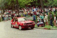 62. Marcin Osiowski i Jacek Wajs - Lancia Delta Integrale.   (To zdjęcie w pełnej rozdzielczości możesz kupić na www.kwa-kwa.pl )