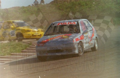 54. Marcin Sienkiewicz - Peugeot 106 XSi i Antoni Skudło - Nissan Micra   (To zdjęcie w pełnej rozdzielczości możesz kupić na www.kwa-kwa.pl )