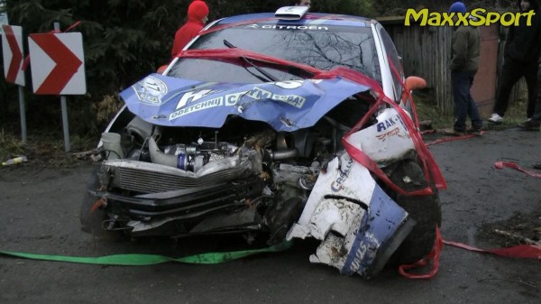 1 Rajd Arłamów 2014 - Action & Crash