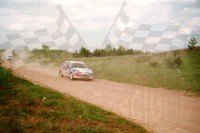 4. Damian Gielata i Przemysław Bosek - Peugeot 106 Rallye.   (To zdjęcie w pełnej rozdzielczości możesz kupić na www.kwa-kwa.pl )