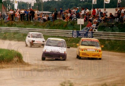 88. Nr.59.Paweł Kałuża, nr.69.Marek Andrysz - Fiaty Cinquecento, nr.54.Jacek Chojnacki - Polski Fiat 126p.   (To zdjęcie w pełnej rozdzielczości możesz kupić na www.kwa-kwa.pl )