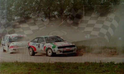 20. Adam Polak - Toyota Celica GT4, Leszek Kuzaj - Mitsubishi Lancer Evo III.   (To zdjęcie w pełnej rozdzielczości możesz kupić na www.kwa-kwa.pl )