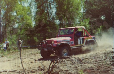 46. Dariusz Andrzejewski i E.Lemieszek - Jeep Wrangler.   (To zdjęcie w pełnej rozdzielczości możesz kupić na www.kwa-kwa.pl )