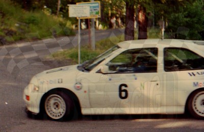 12. Romuald Chałas i Zbigniew Atłowski - Ford Escort Cosworth RS.   (To zdjęcie w pełnej rozdzielczości możesz kupić na www.kwa-kwa.pl )