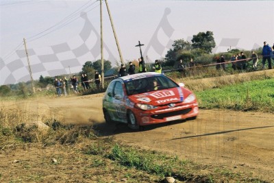 64. Marcin Dobrowolski i Michał Dobrowolski - Peugeot 206 XS  (To zdjęcie w pełnej rozdzielczości możesz kupić na www.kwa-kwa.pl )