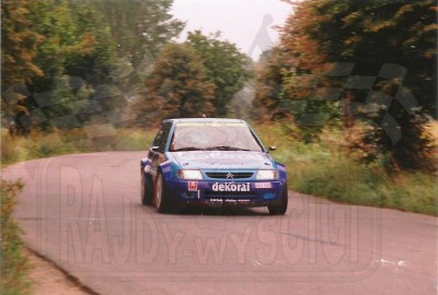 5. Mariusz Ficoń i Tomasz Ochman - Citroen Saxo Kit Car   (To zdjęcie w pełnej rozdzielczości możesz kupić na www.kwa-kwa.pl )