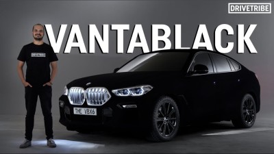 This Vantablack BMW is the darkest car in the world