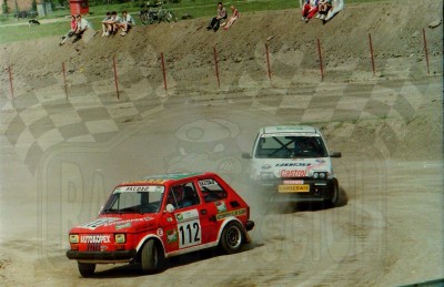 26. Antoni Skudło - Polski Fiat 126p, Włodzimierz Pawluczuk - Fiat Cinquecento Tropheo   (To zdjęcie w pełnej rozdzielczości możesz kupić na www.kwa-kwa.pl )