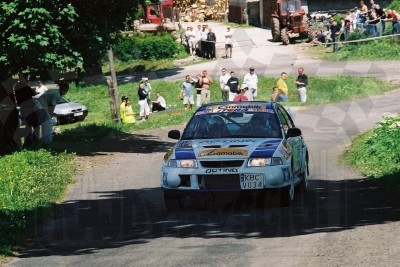 34. Michał Bębenek i Grzegorz Bębenek - Mitsubishi Lancer Evo V  (To zdjęcie w pełnej rozdzielczości możesz kupić na www.kwa-kwa.pl )