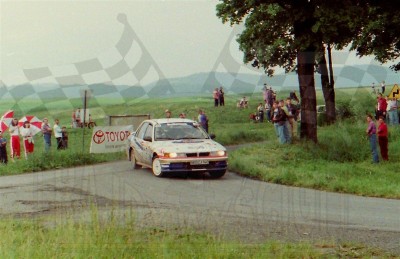 94. Wiesław Stec i Maciej Maciejewski - Mitsubishi Galant VR4.   (To zdjęcie w pełnej rozdzielczości możesz kupić na www.kwa-kwa.pl )