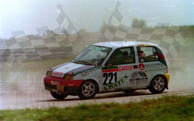 12. Włodzimierz Pawluczuk - Fiat Cinquecento Abarth.   (To zdjęcie w pełnej rozdzielczości możesz kupić na www.kwa-kwa.pl )