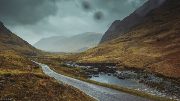 Glen Etive, Szkocja