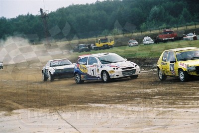 74. Nr222.Dominik Ośko - Peugeot 205, nr.1.Bohdan Ludwiczak - Ford Focus, nr.16.Robert Polak - Toyota Celica GT4  (To zdjęcie w pełnej rozdzielczości możesz kupić na www.kwa-kwa.pl )