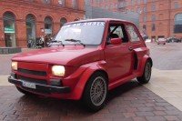 200 Fiatów 126p Zlot Manufaktura - 17 lat od zakończenia produkcji malucha Łódź 2017