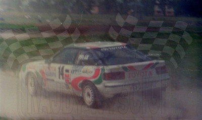 22. Adam Polak - Toyota Celica GT4.   (To zdjęcie w pełnej rozdzielczości możesz kupić na www.kwa-kwa.pl )