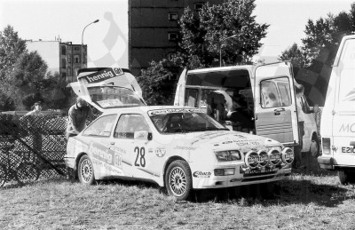 20. Wolf Kohlpoth i Wolfgang Peters - Ford Sierra Cosworth RS.   (To zdjęcie w pełnej rozdzielczości możesz kupić na www.kwa-kwa.pl )
