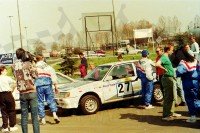 3. Mazda 323 Turbo 4wd załogi Małgorzata Zemlińska i Janusz Trzop.   (To zdjęcie w pełnej rozdzielczości możesz kupić na www.kwa-kwa.pl )