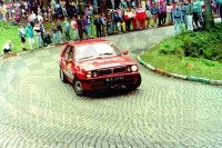 99. Marcin Osiowski i Jacek Wajs - Lancia Delta Integrale.   (To zdjęcie w pełnej rozdzielczości możesz kupić na www.kwa-kwa.pl )