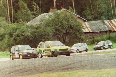 20. Nr.68.Włodzimierz Pawluczuk - Maruti Suzuki 800, nr.206.Adam Tuszyński - Fiat Cinquecento.   (To zdjęcie w pełnej rozdzielczości możesz kupić na www.kwa-kwa.pl )