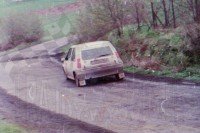 45. Ryszard Granica i Piotr Granica - Renault 5 GT Turbo.   (To zdjęcie w pełnej rozdzielczości możesz kupić na www.kwa-kwa.pl )