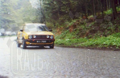 58. Andrzej Koper i Maciej Wisławski - VW Golf GTi.   (To zdjęcie w pełnej rozdzielczości możesz kupić na www.kwa-kwa.pl )