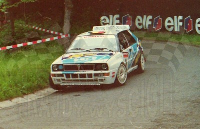 16. Dominique Bruyneel i Jean Marc Fortin - Lancia Integrale HF 16V Evo.   (To zdjęcie w pełnej rozdzielczości możesz kupić na www.kwa-kwa.pl )