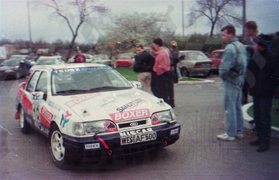 20. Zenon Sawicki i Jarosław Baran - Ford Sierra Saphire Cosworth RS 4x4.   (To zdjęcie w pełnej rozdzielczości możesz kupić na www.kwa-kwa.pl )