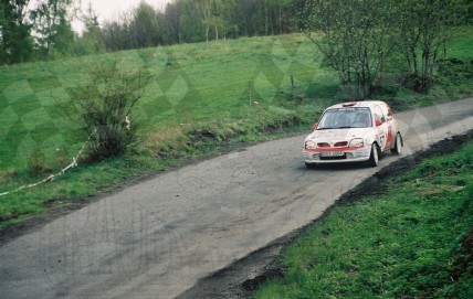 145. Grzegorz Sieklucki i Bartosz Fołtynowicz - Nissan Micra  (To zdjęcie w pełnej rozdzielczości możesz kupić na www.kwa-kwa.pl )