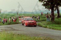 100. Grzegorz Skiba i Igor Bielecki - Lancia Integrale HF 16V Evo.   (To zdjęcie w pełnej rozdzielczości możesz kupić na www.kwa-kwa.pl )