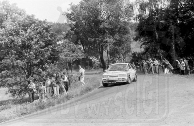 106. Marian Bublewicz i Ryszard Żyszkowski - Mazda 323 Turbo 4wd.   (To zdjęcie w pełnej rozdzielczości możesz kupić na www.kwa-kwa.pl )