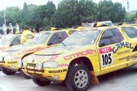 79. Alain Ambrosino i A.Guehennec - Citroen Zx Rally.   (To zdjęcie w pełnej rozdzielczości możesz kupić na www.kwa-kwa.pl )