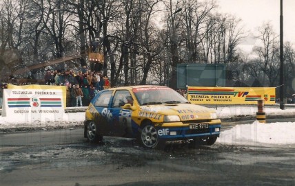 3. Waldemar Doskocz i Aleksander Dragon - Renault Clio Williams   (To zdjęcie w pełnej rozdzielczości możesz kupić na www.kwa-kwa.pl )