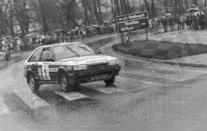 4. Marian Bublewicz i Jacek Wypych - Mazda 323 Turbo 4wd.   (To zdjęcie w pełnej rozdzielczości możesz kupić na www.kwa-kwa.pl )