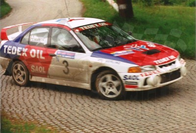 57. Piotr Świeboda i Artur Skorupa - Mitsubishi Lancer Evo IV.   (To zdjęcie w pełnej rozdzielczości możesz kupić na www.kwa-kwa.pl )