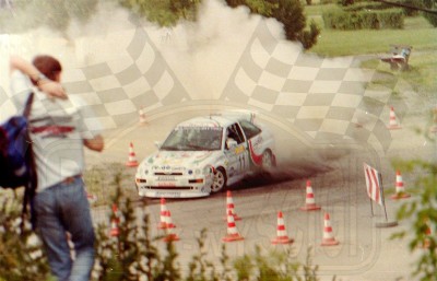 14. Piergiorgio Bedini i Luca Bonvicini - Ford Escort Cosworth RS   (To zdjęcie w pełnej rozdzielczości możesz kupić na www.kwa-kwa.pl )