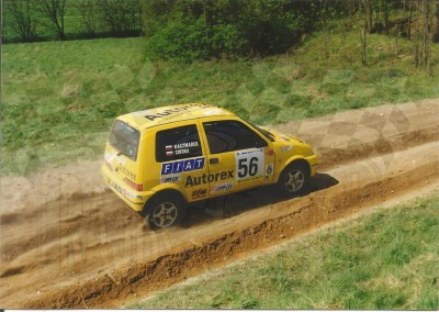 14. Jacek Sikora i Marek Kaczmarek - Fiat Cinquecento Sporting   (To zdjęcie w pełnej rozdzielczości możesz kupić na www.kwa-kwa.pl )