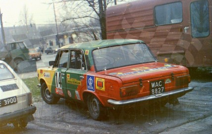 4. Piotr Granica i Marek Kaczmarek - FSO 1500.   (To zdjęcie w pełnej rozdzielczości możesz kupić na www.kwa-kwa.pl )