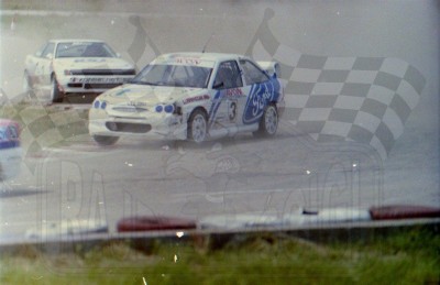 9. Bohdan Ludwiczak - Ford Escort Cosworth RS i Jacek Ptaszek - Toyota Celica GT4   (To zdjęcie w pełnej rozdzielczości możesz kupić na www.kwa-kwa.pl )