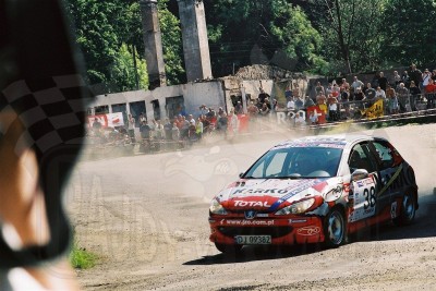 61. Łukasz Szterleja i Marek Lisicki - Peugeot 206 XS  (To zdjęcie w pełnej rozdzielczości możesz kupić na www.kwa-kwa.pl )