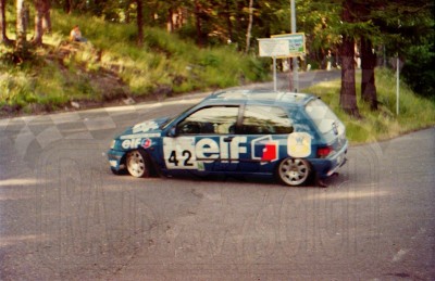 19. Roman Wrona i Lech Wójcik - Renault Clio Williams.   (To zdjęcie w pełnej rozdzielczości możesz kupić na www.kwa-kwa.pl )